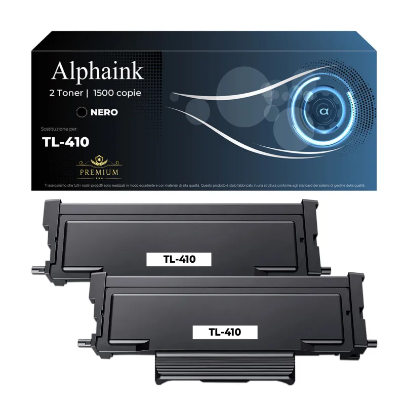 Kit 2 Toner TL-410 Compatibili per Pantum Nero | Alphaink