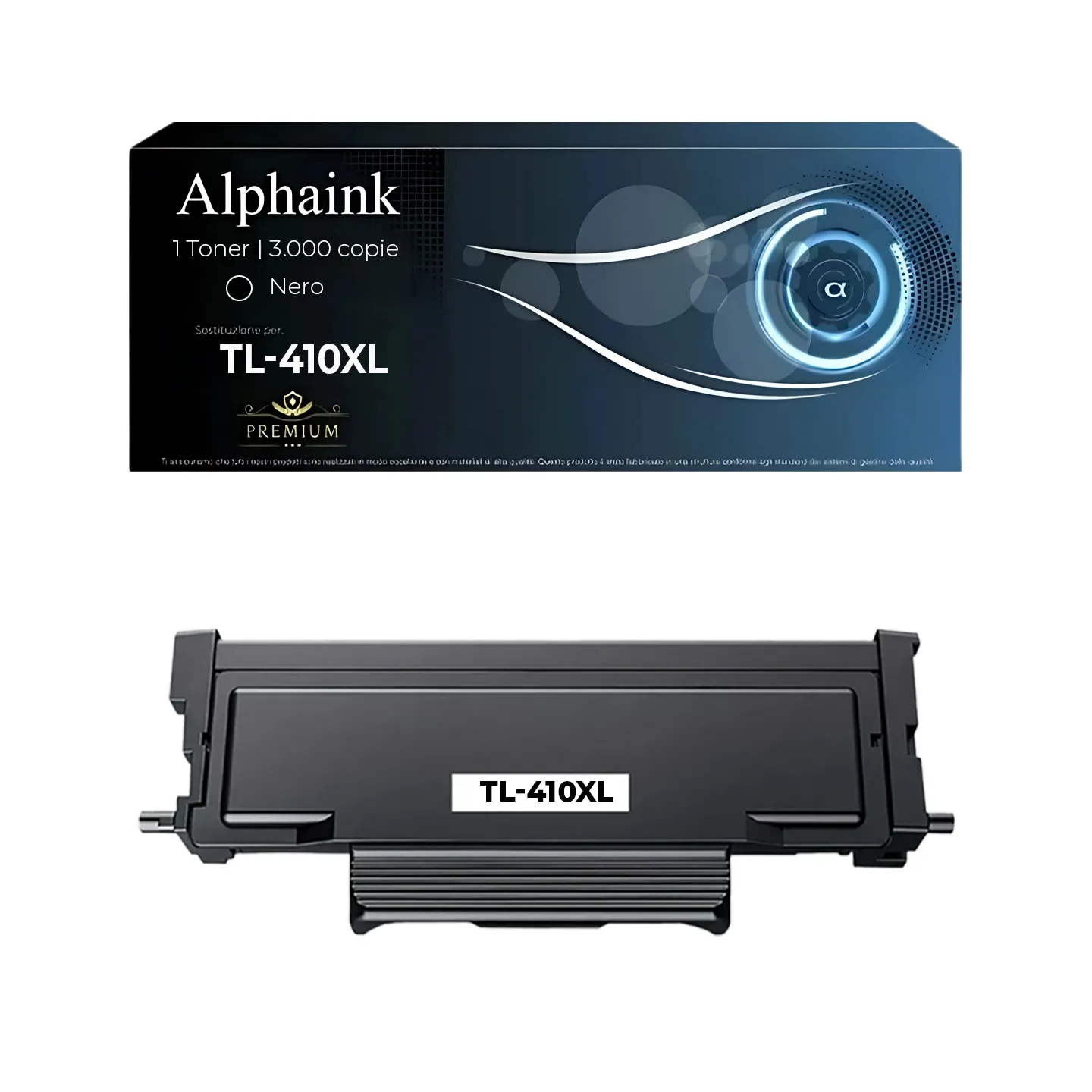 Toner TL-410XL Compatibile per Pantum Nero Alta Capacità 3000 Copie | Alphaink
