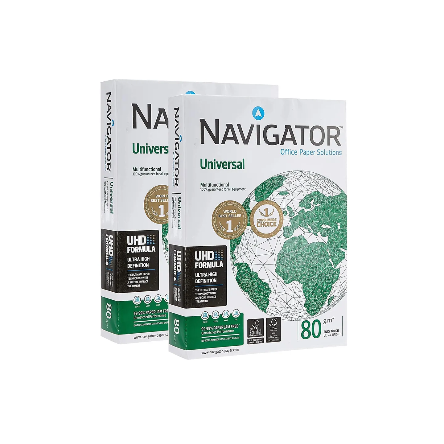 Acquista Carta A4 Navigator | 2 Risme | 80 gr - Alphaink