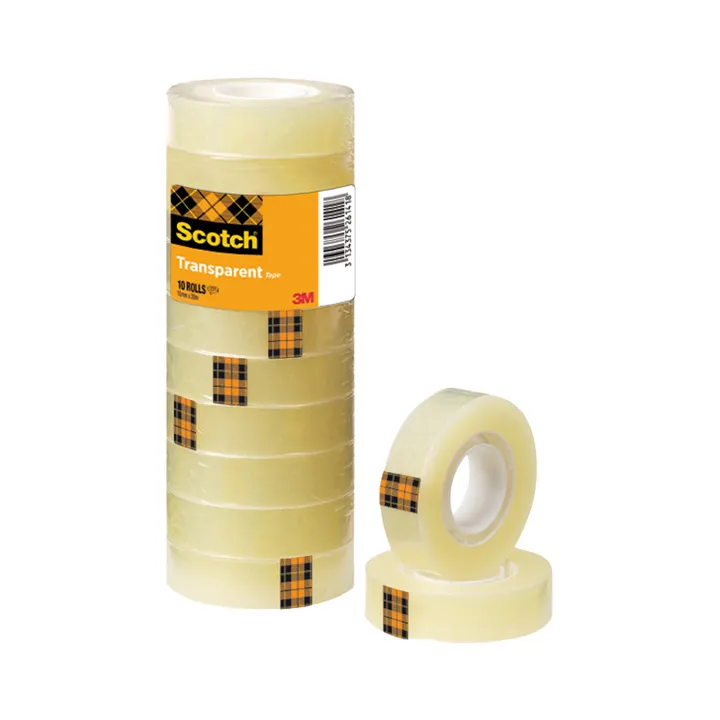 Nastro-Adesivo-Trasparente-15-mm-x-33-metri-Pack-10