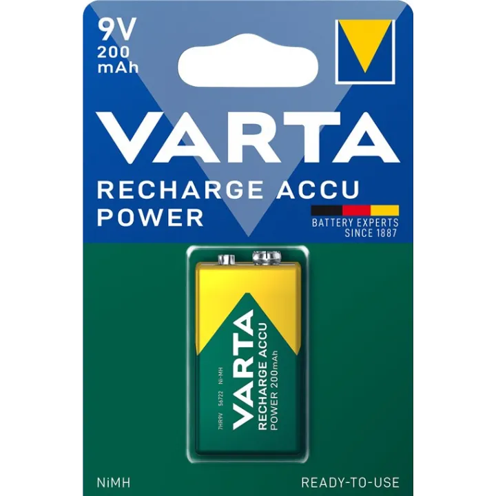 Batteria-Ricaricabile-9V-200mAh-Varta