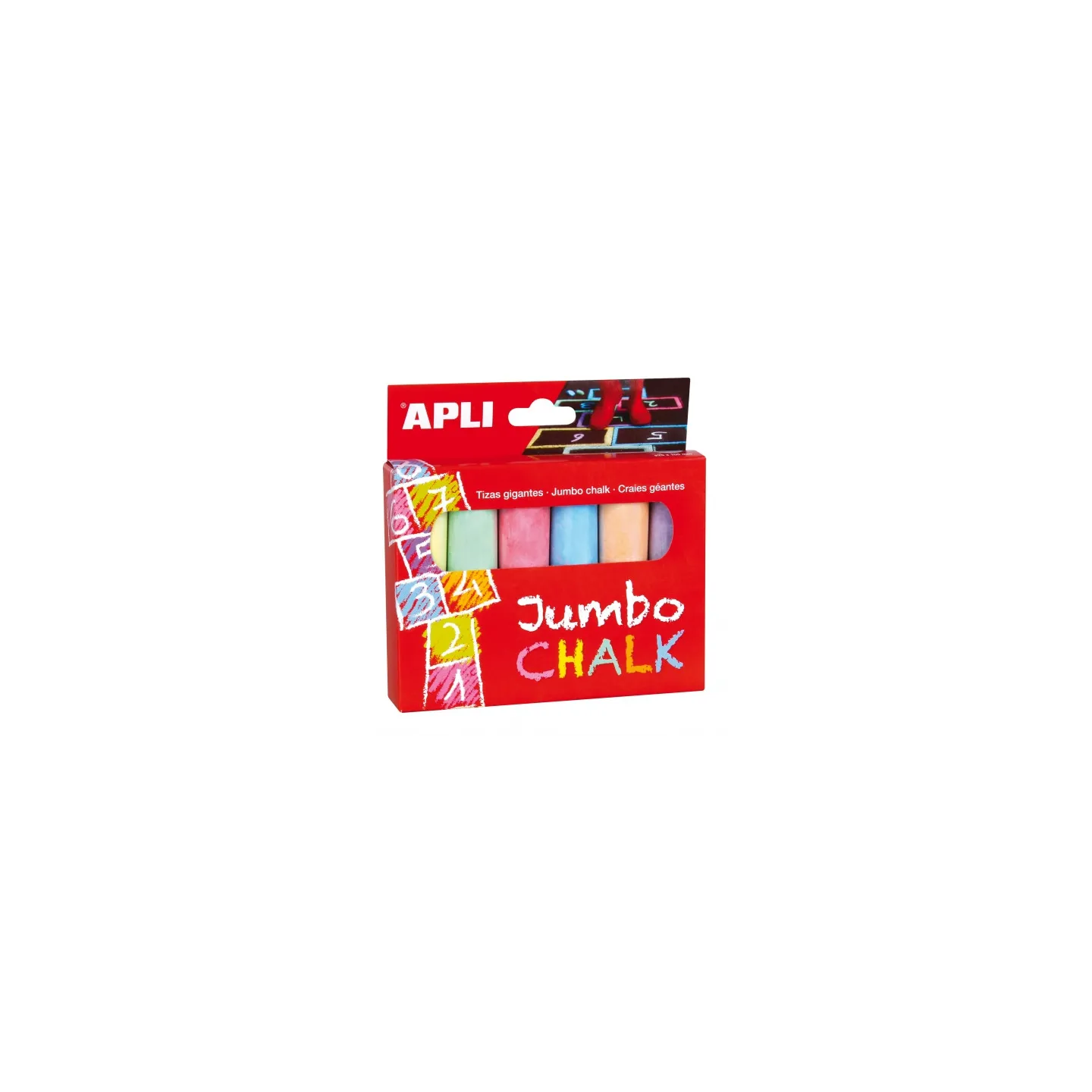 Apli-Blister-da-6-Gessetti-Giganti-Jumbo-Chalk-in-Colori-Assortiti