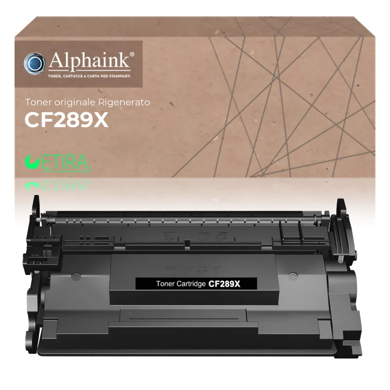 Toner rigenerato da originale HP  AI-TRCF289X | Alphaink - Qualità e Risparmio