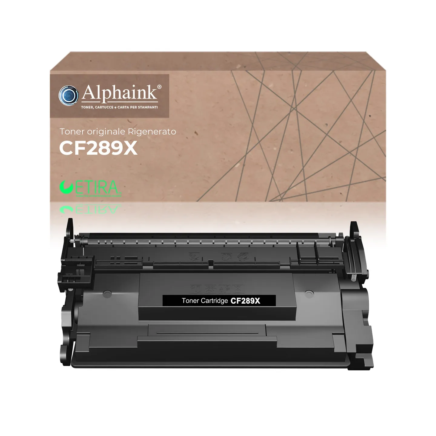 Toner rigenerato da originale HP  AI-TRCF289X | Alphaink - Qualità e Risparmio