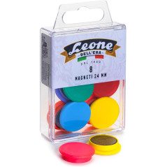 Bottoni-Magnetici-Leone-Diametro-24mm-colori-assortiti