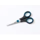 Forbici da Ufficio Dahle 54405 in Acciaio Temperato con Manico Comodo 14 cm - Lame Affilate - Manici Rivestiti in Gomma