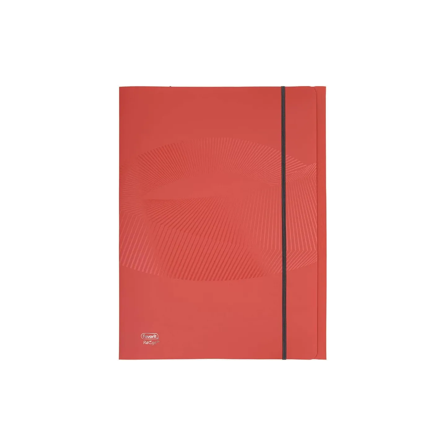 Favorit Cartella 3 Lembi con Elastico Osmose, 24 x 33 Cm, Dorso 0-1 Cm, Polipropilene Opaco Riciclato, Certificazione Blu Angel,
