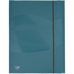 Favorit Cartella 3 Lembi con Elastico Osmose, 24 x 33 Cm, Dorso 0-1 Cm, Polipropilene Opaco Riciclato, Certificazione Blu Angel,