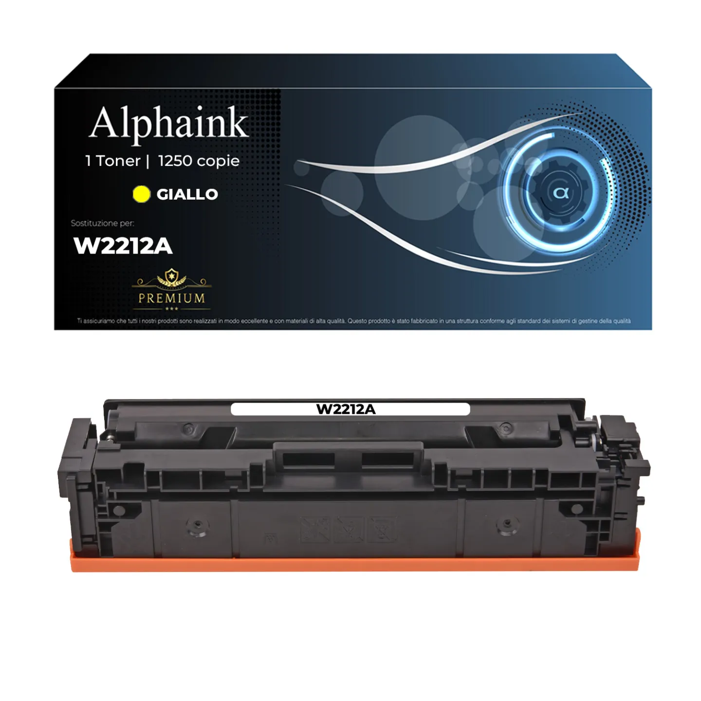 Toner compatibile per HP  W2212A | Alphaink - Qualità e Risparmio