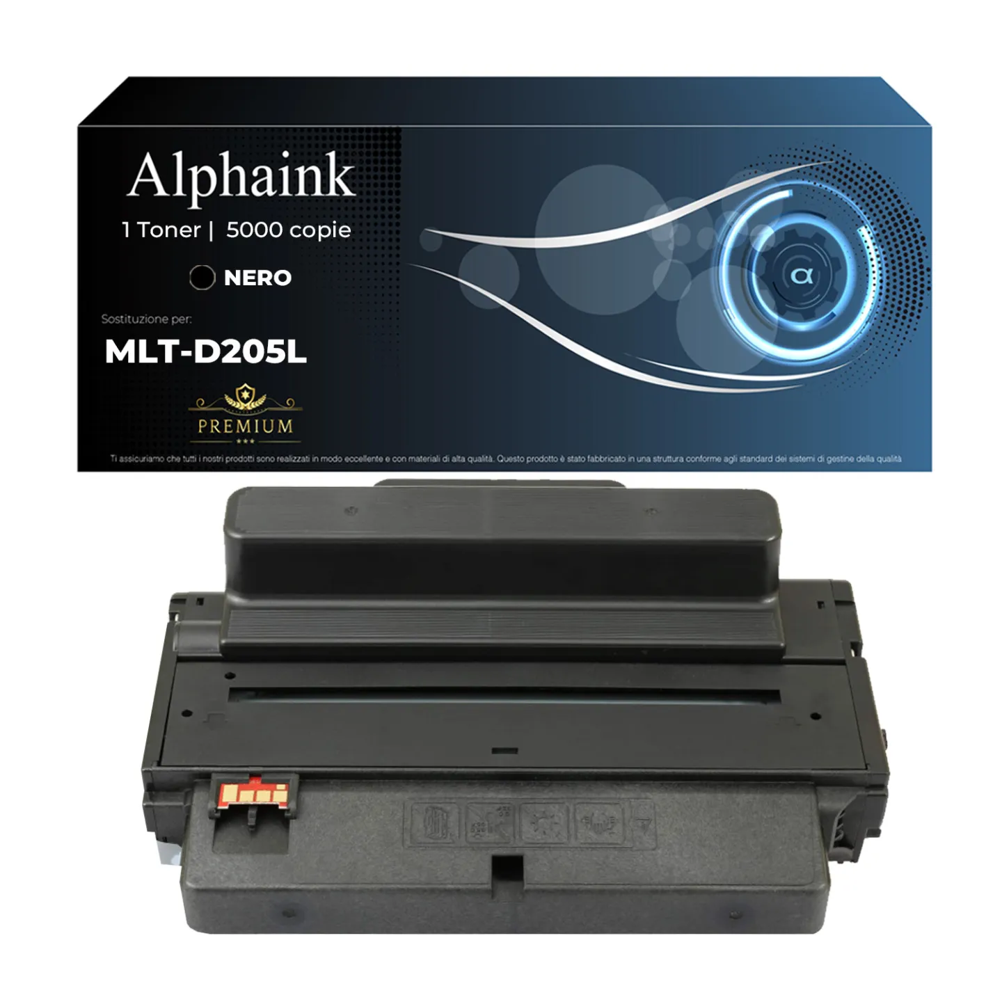 Toner MLT-D205L SU963A Compatibile per Samsung Nero | Alphaink