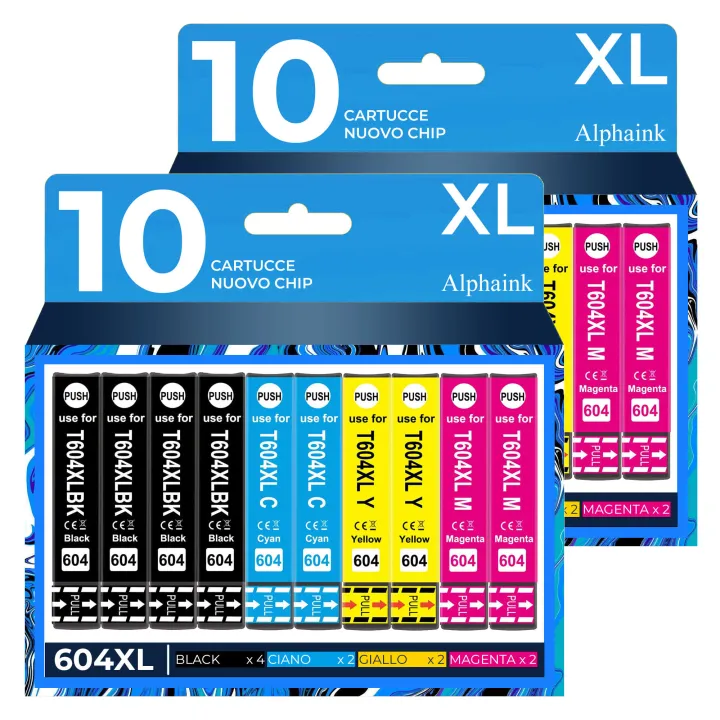Cartucce Compatibili per EPSON T604XLKIT20 | Alphaink - Qualità e Risparmio