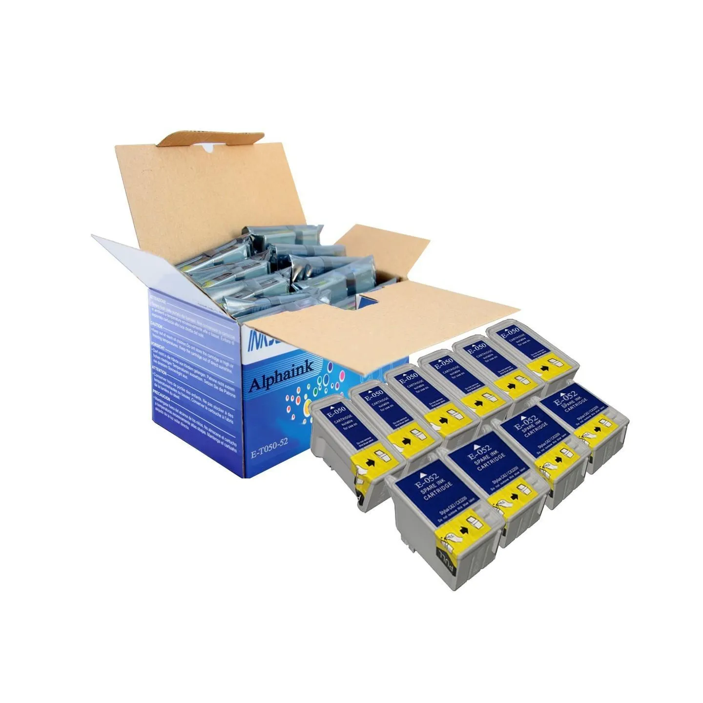Cartucce Compatibili per EPSON T050T052KIT10 | Alphaink - Qualità e Risparmio