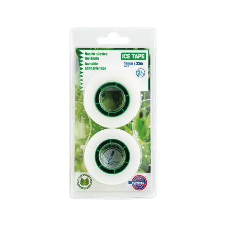Nastro-Adesivo-Eurocel-Trasparente-Invisibile-Scrivibile-19-mm-x-33-metri-Pack-2-Rotoli