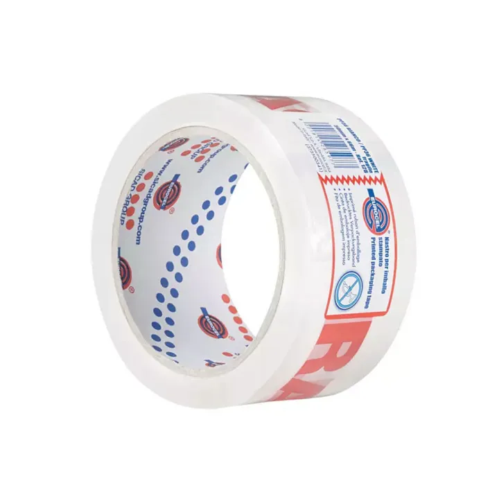 Nastro-da-Imballo-Eurocel-Bianco-con-Scritta-Fragile-50-mm-x-66-m-Adesivo