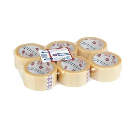 Nastro-Eurocel-PVC-330-con-srotolamento-silenzioso-50-mm-x-66-m-Trasparente-Confezione-da-6-rotoli