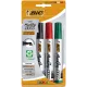 Bic Marking 2300 Confezione da 4 Pennarelli Indelebili - Punta a Scalpello - Inchiostro a Base Alcool - Ecologici - Colori Assor