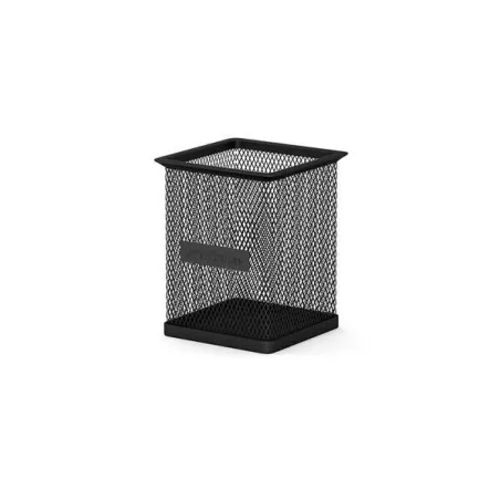 Portapenne quadrato classico Erichkrause Compass - Comoda organizzazione sulla scrivania - Materiale leggero traforato - Colore