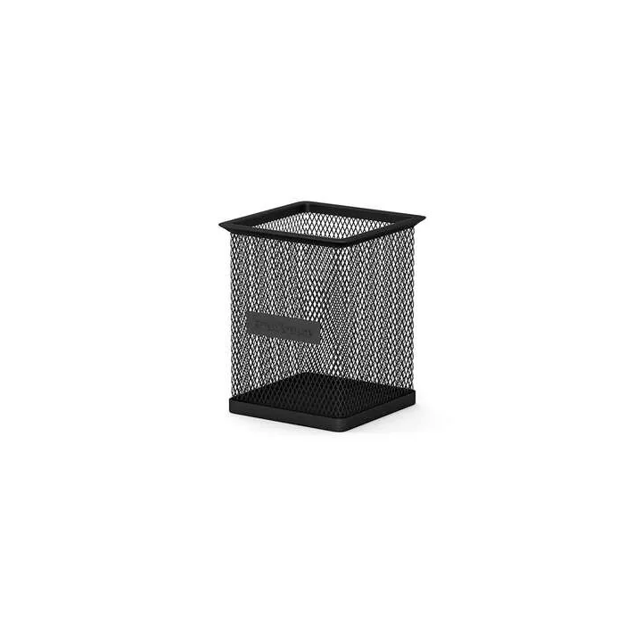 Portapenne quadrato classico Erichkrause Compass - Comoda organizzazione sulla scrivania - Materiale leggero traforato - Colore