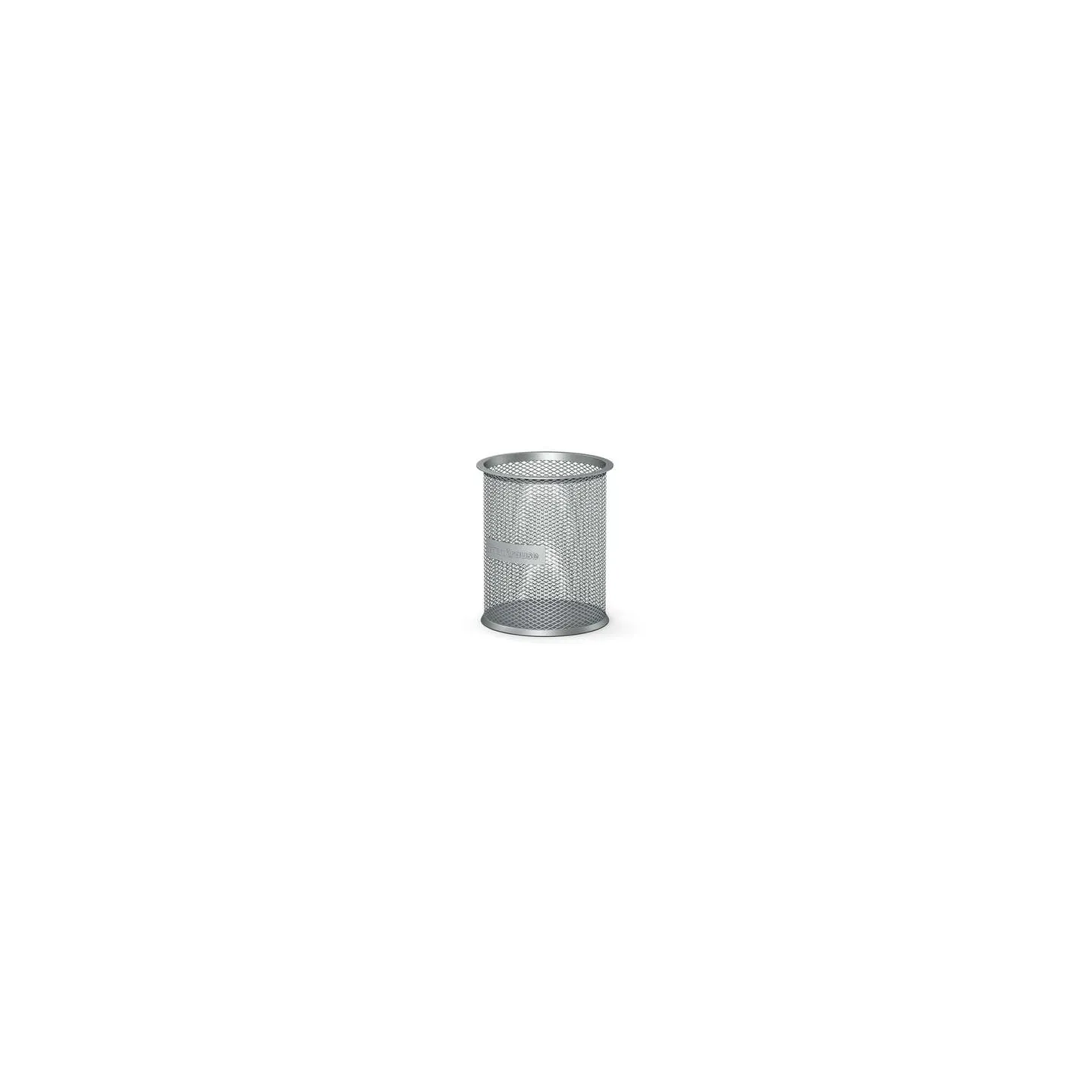 Portapenne rotondo classico Erichkrause Compass - Realizzato in acciaio inossidabile - Design moderno ed elegante - Colore argen