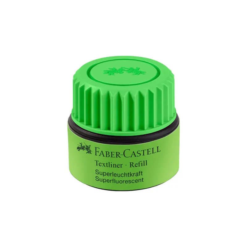 Faber Castell Serbatoio di ricarica per evidenziatore Verde per Textliner48 Refill System