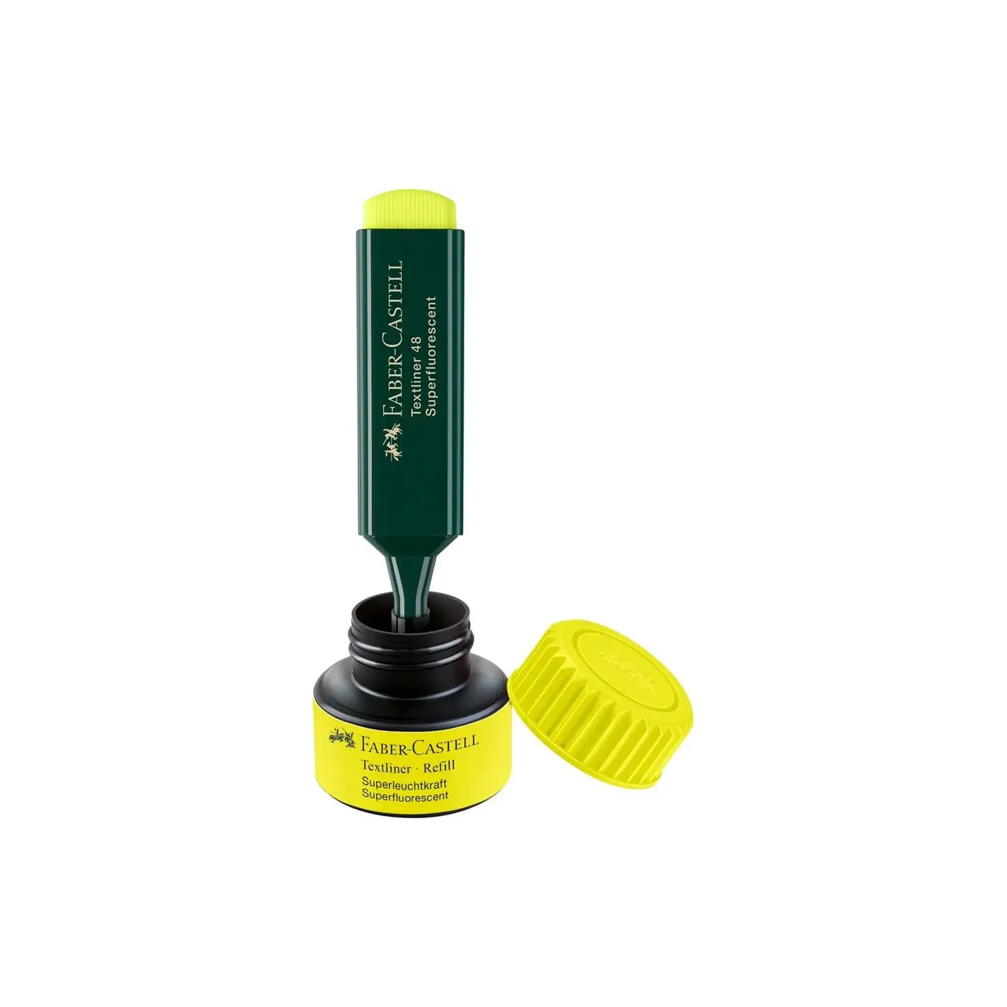 Faber Castell Serbatoio per evidenziatore Giallo per Textliner48 Refill System