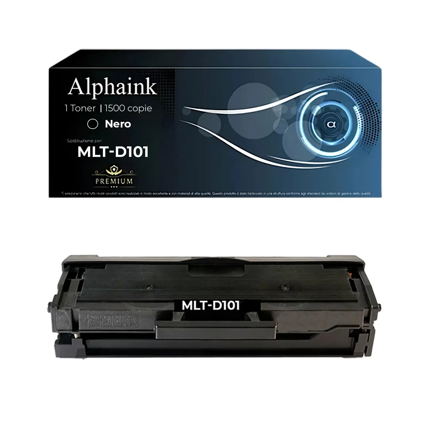 Toner MLT-D101 SU696A Compatibile per Samsung Nero | Alphaink