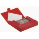 Esselte C24 EUROBOX Cartella per Progetti - Dorso 4 cm -  Rosso