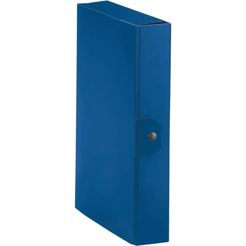 Esselte C26 EUROBOX Cartella per Progetti - Dorso 6 cm - Blu