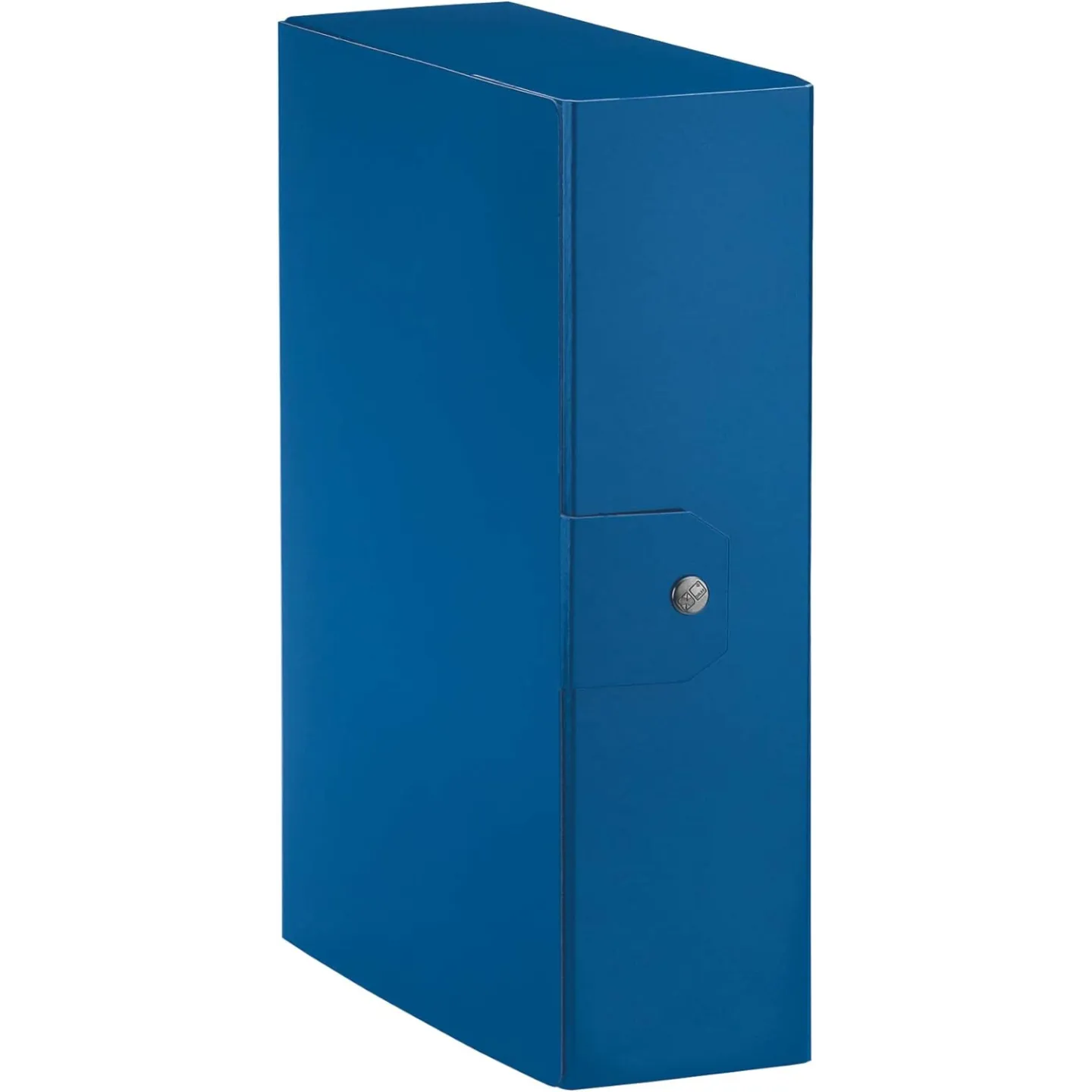 Esselte C28 EUROBOX Cartella per Progetti - Dorso 8 cm - Blu
