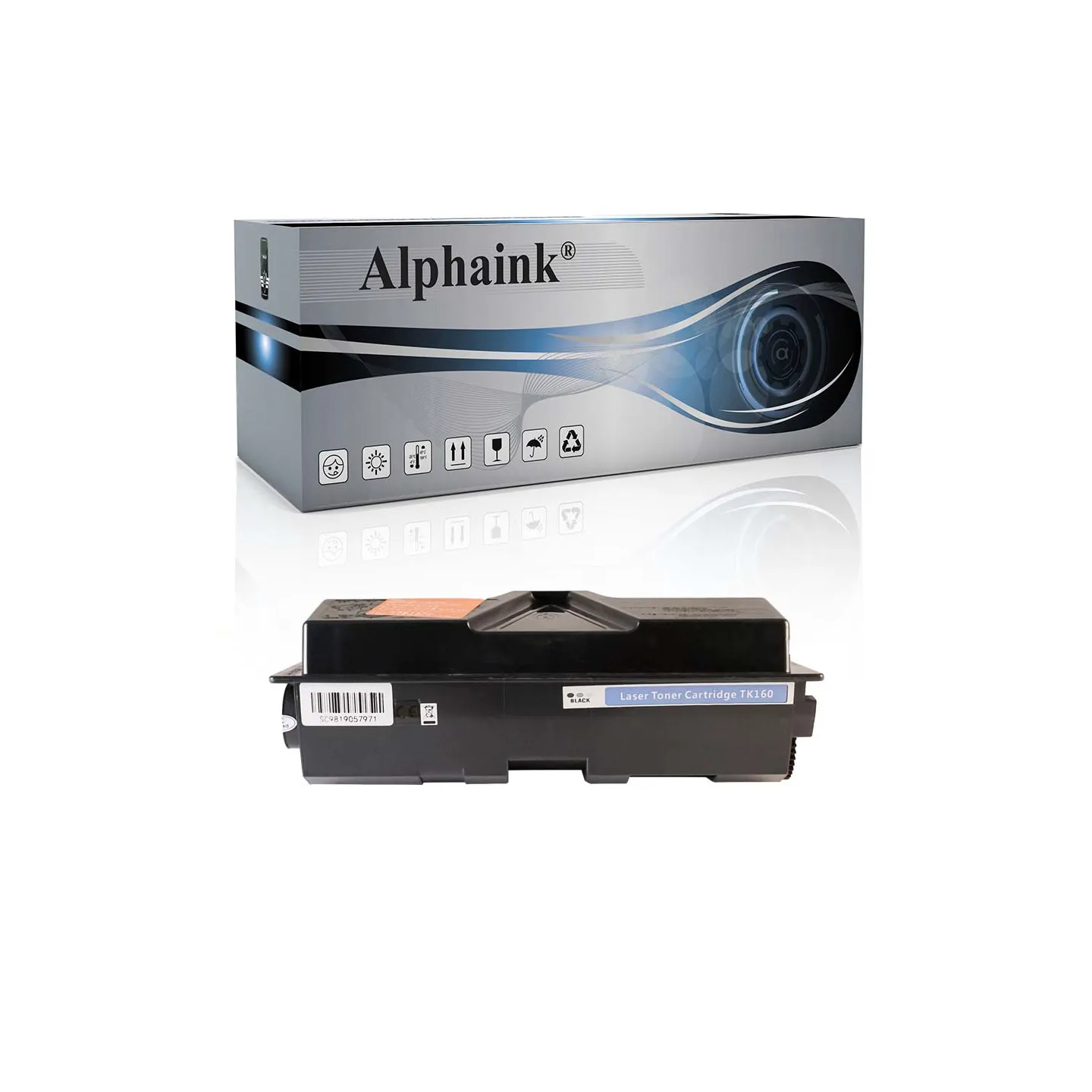 Toner compatibile per KYOCERA TK160 | Alphaink - Qualità e Risparmio
