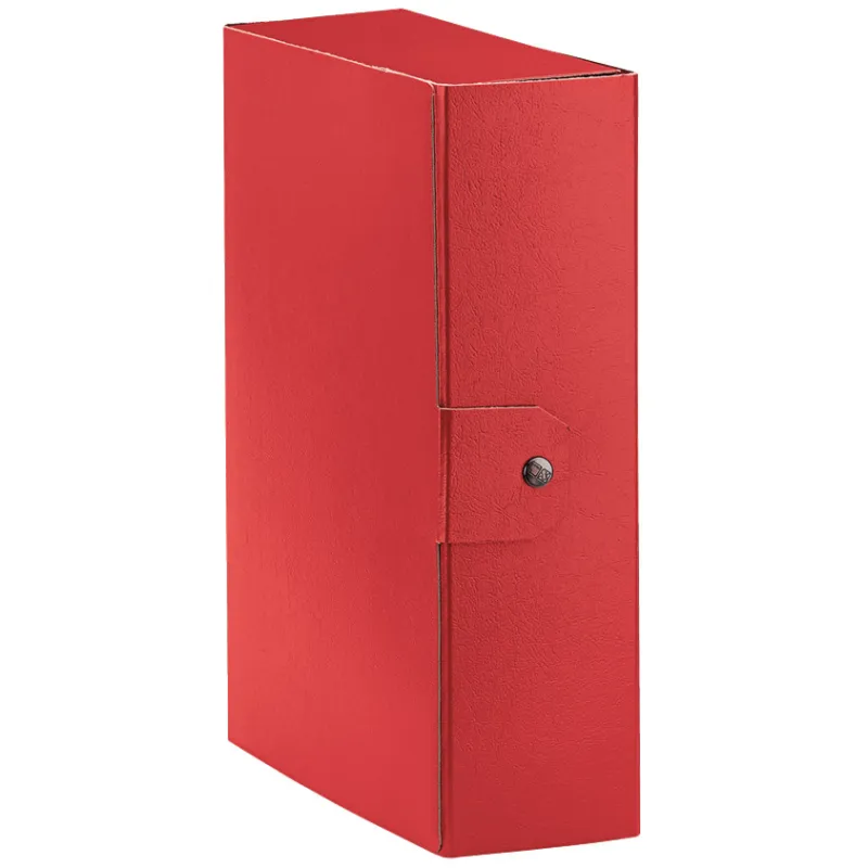 Esselte C30 EUROBOX Cartella per Progetti - Dorso 10 cm - Rosso