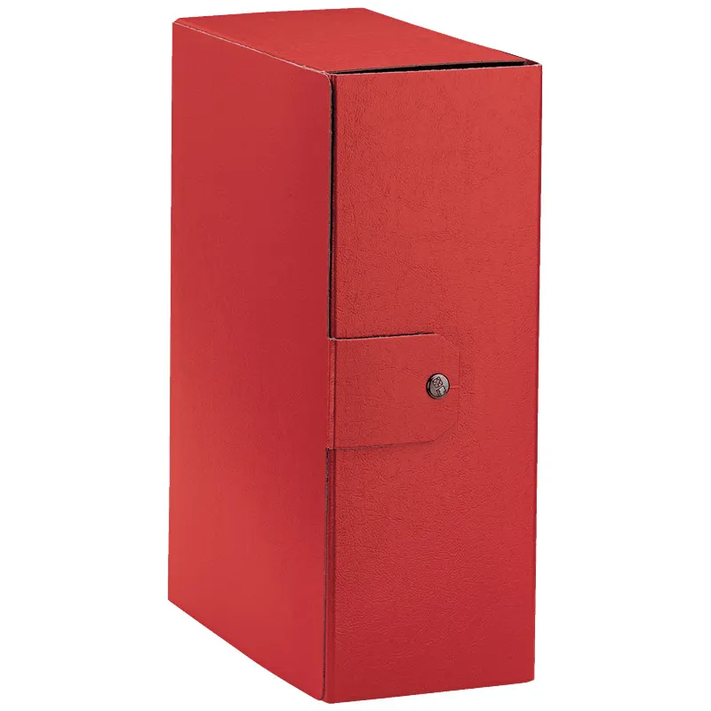 Esselte C32 EUROBOX Cartella per Progetti - Dorso 12 cm - Rosso