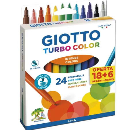 Offerta Speciale Giotto Turbo Color 24 Pennarelli!