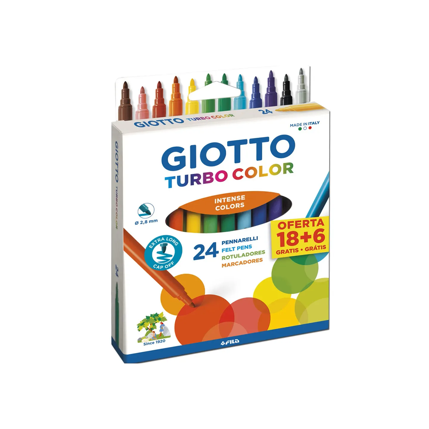 Offerta Speciale Giotto Turbo Color 24 Pennarelli!