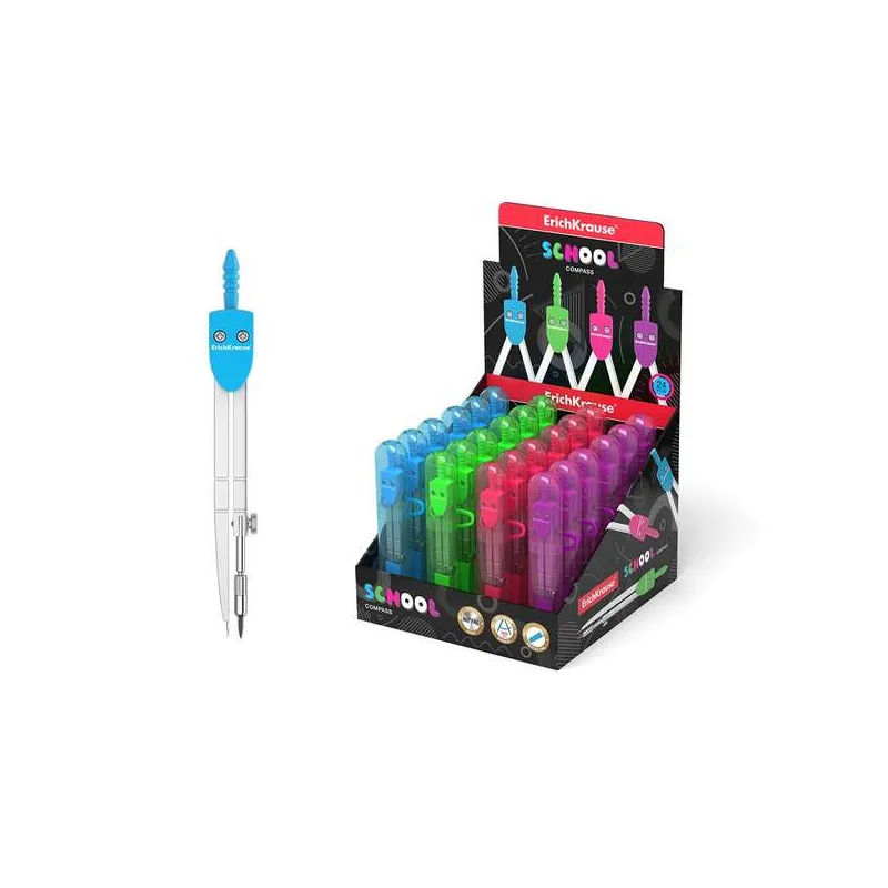 Offerta: Compasso Scolastico Metallo Erichkrause 120mm