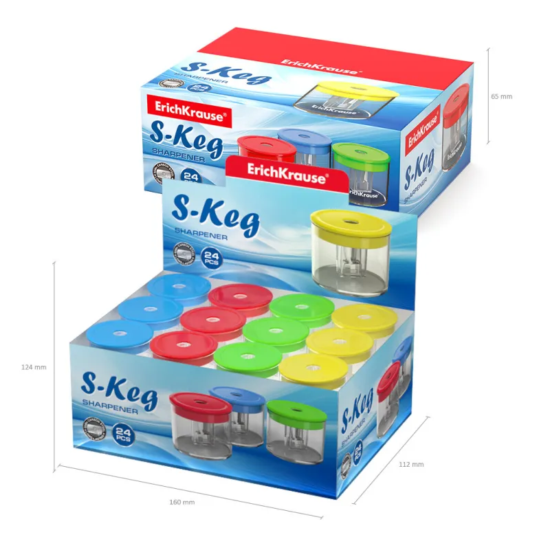 Offerta: Temperamatite ErichKrause S-Keg con Contenitore