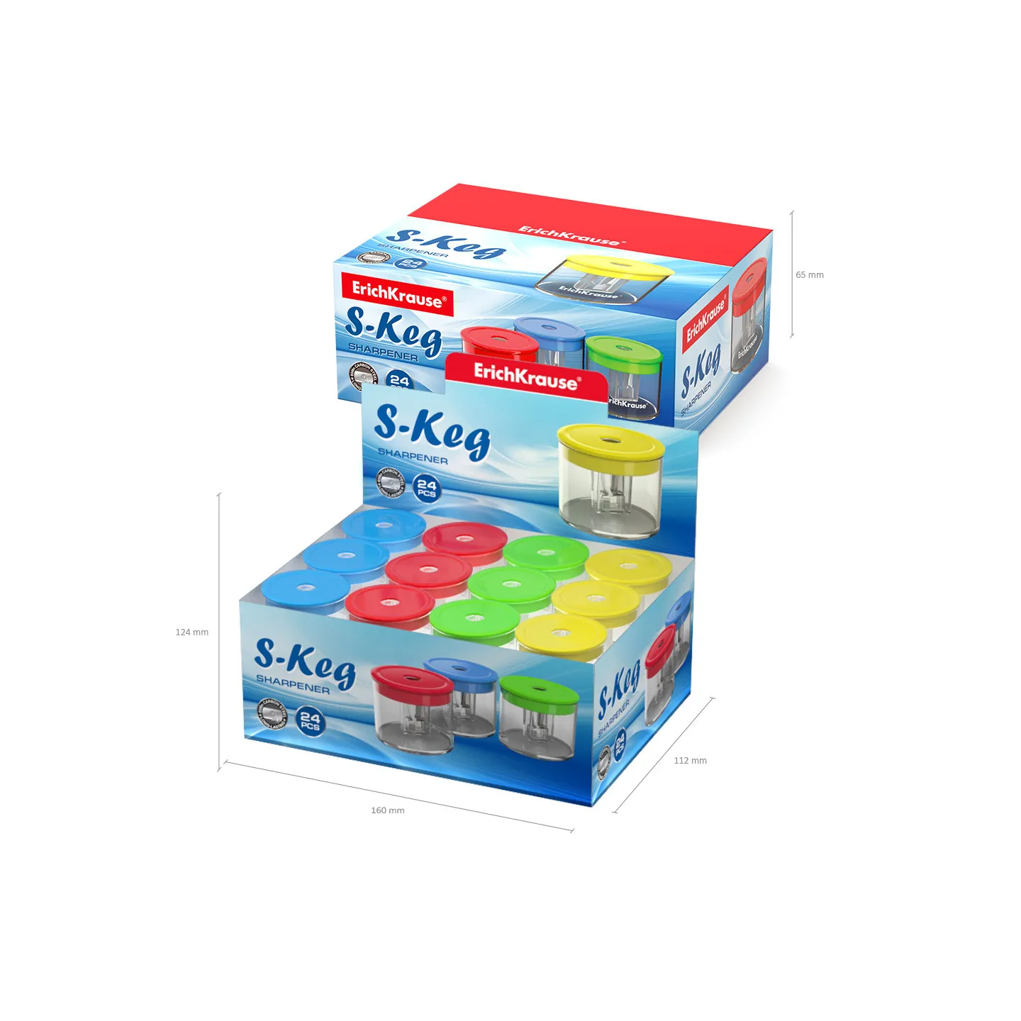 Offerta: Temperamatite ErichKrause S-Keg con Contenitore