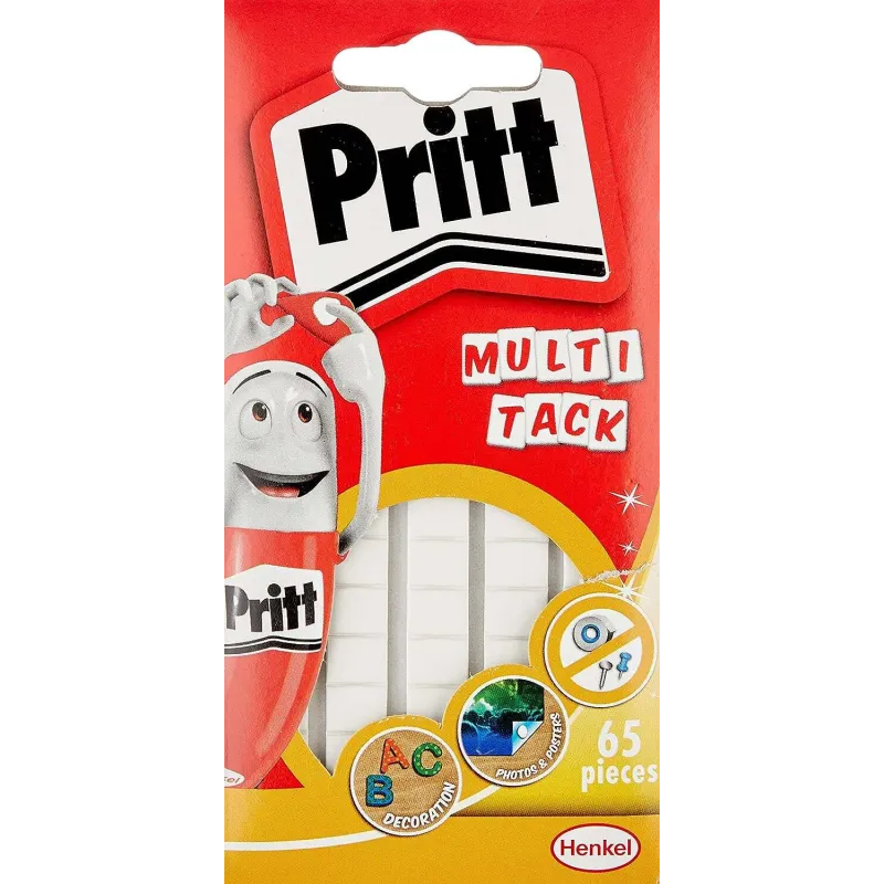 Offerta: Confezione Multitack Pritt 65 Pezzi - Adesivo Bianco