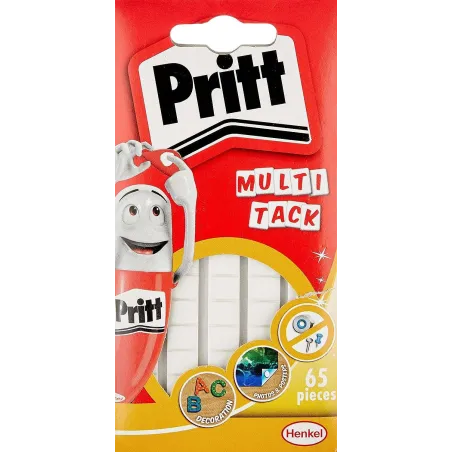 Offerta: Confezione Multitack Pritt 65 Pezzi - Adesivo Bianco