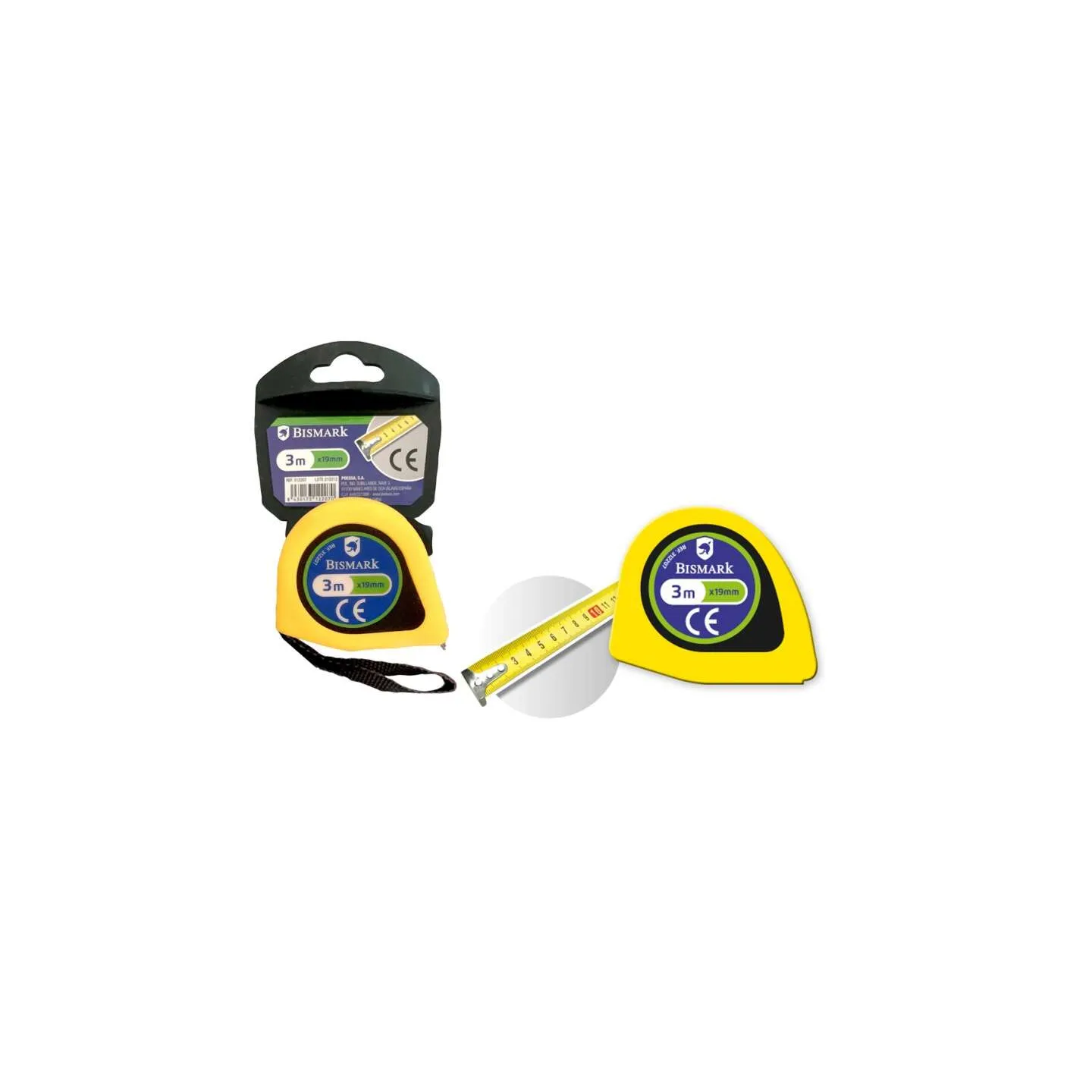 Offerta Metro Flessometro Bismark da 3m - Colore Giallo