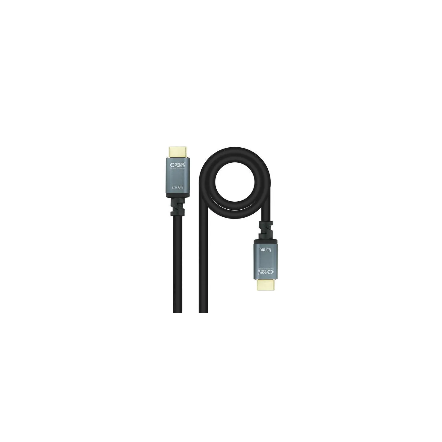 Cavo HDMI 2.1 IRIS 8K 1 m – Maschio-Maschio, Nero
