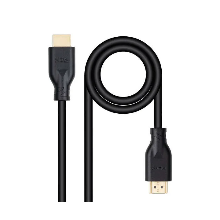 Cavo HDMI 2.0 0,5 m – 4K@60Hz, 18Gbps, Nero