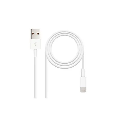 Cavo USB-A 2.0 a Lightning 1 m Bianco – Ricarica e Dati per Dispositivi Apple
