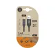 Cavo USB-A a USB-C 1 m in nylon intrecciato TechOne Tech – Ricarica e Dati