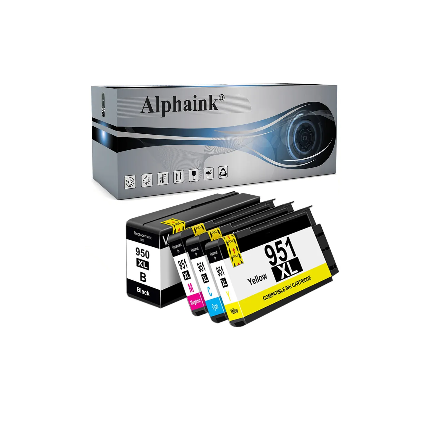 Cartucce Compatibili per HP  HP950XLKIT4 | Alphaink - Qualità e Risparmio
