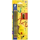 Confezione da 3 matite di grafite esagonali + gomma + temperamatite - mina ultra forte da 2 mm HB Staedtler Noris 120