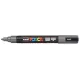 Offerta Speciale Pennarello Uni Posca Grigio Profondo