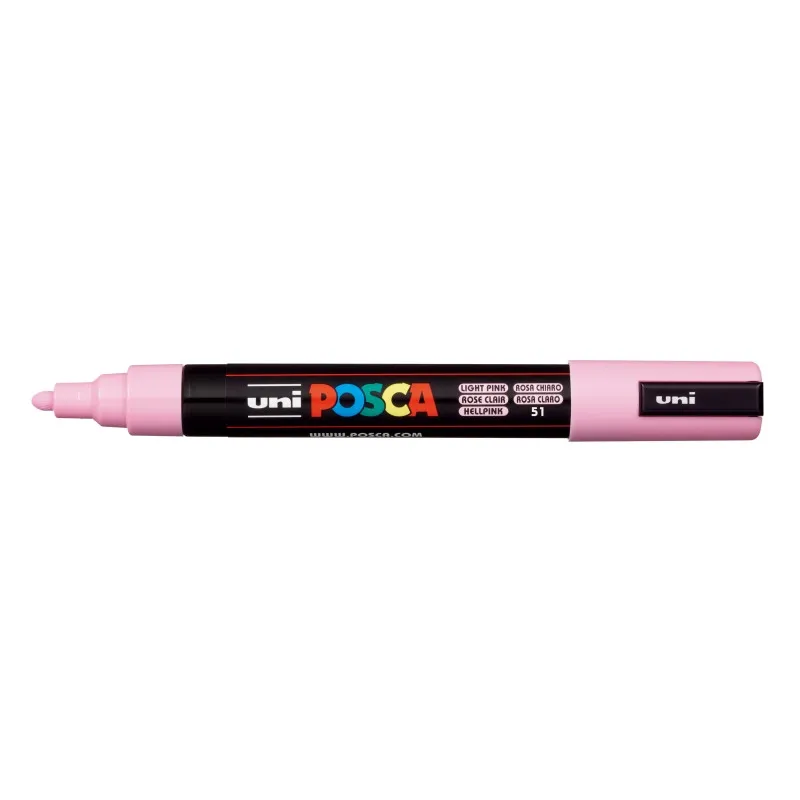 Offerta Speciale Pennarello Uni Posca Rosa Chiaro Metallico