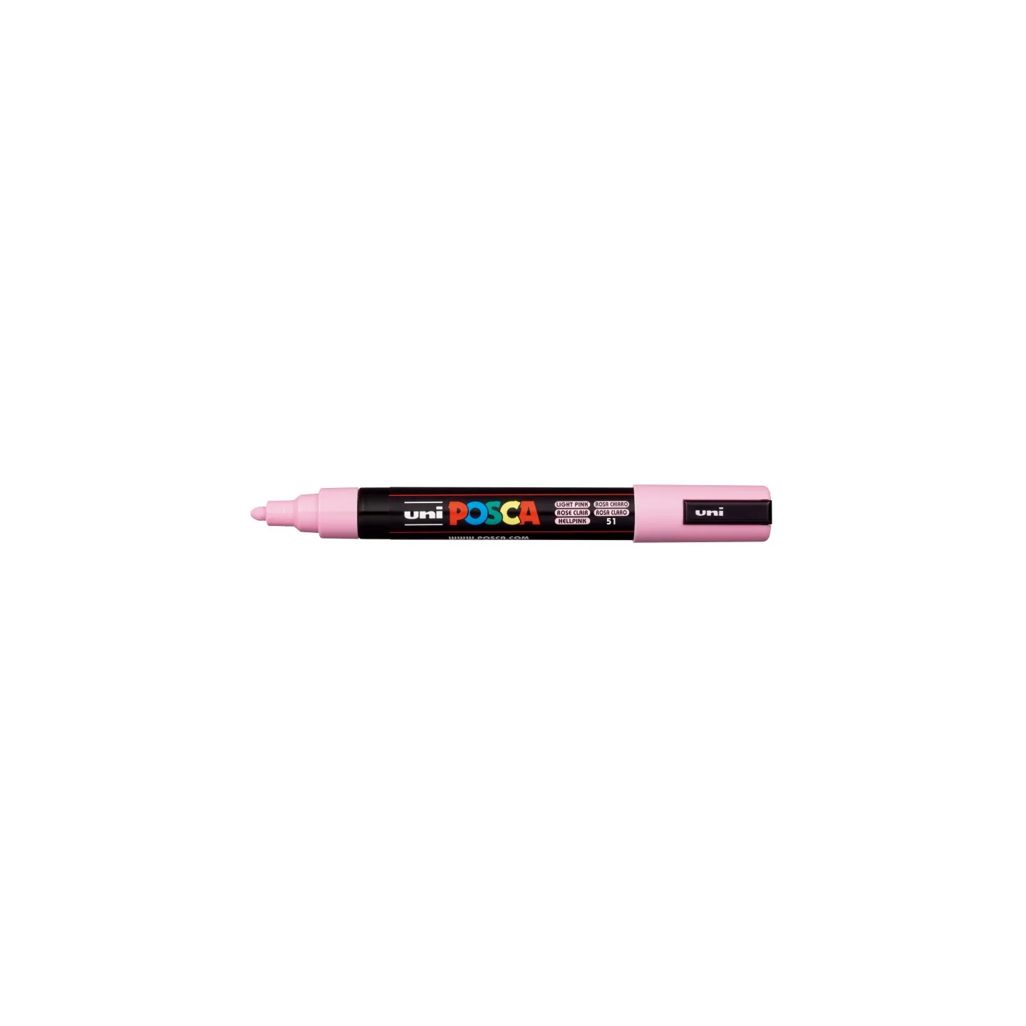 Offerta Speciale Pennarello Uni Posca Rosa Chiaro Metallico