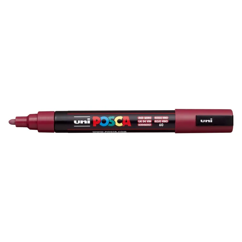 Offerta Speciale Pennarello Uni Posca Rosso Vino